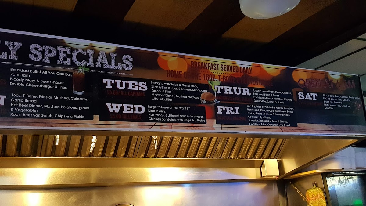 Slick Willy's Menu - Image 5